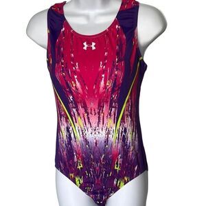 Under Armour tumble dance performance stretch bodysuit size adult M/L